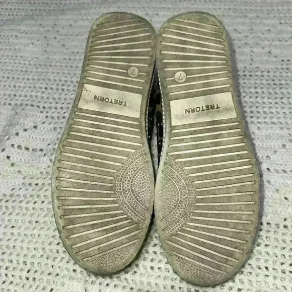 Tretorn Comfort insole system cheetah print tennis shoe size 7 - Picture 3 of 4